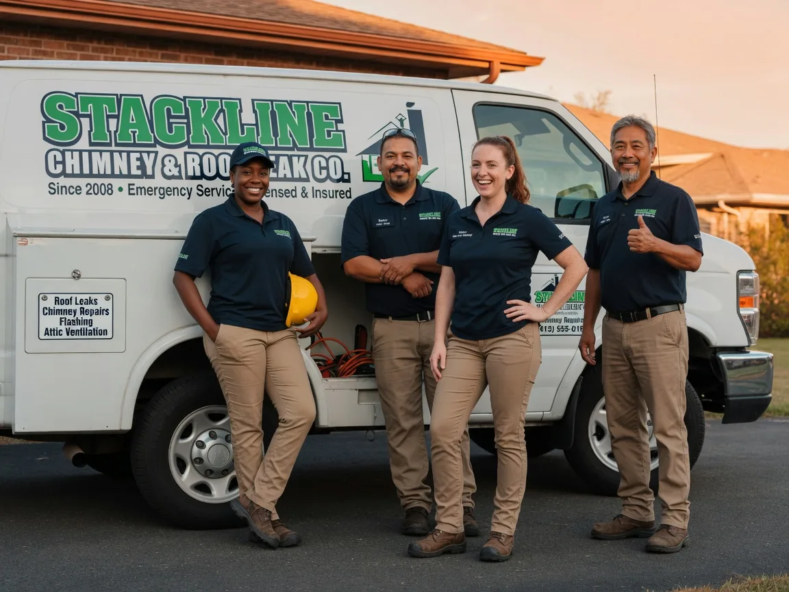 Chimney flashing repair company in Bluffton, GA